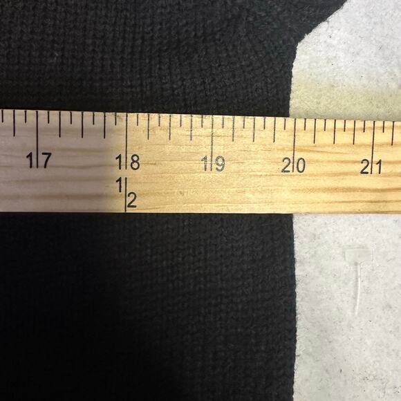 Holiday Time Black Ugly Christmas Sweater Joy Dream Jolly Wish Believe Sequined - Picture 6 of 7